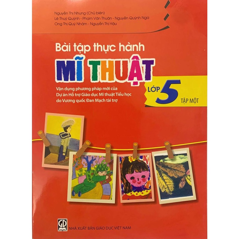 Sách - Bài tập thực hành Mĩ Thuật lớp 5 tập 1