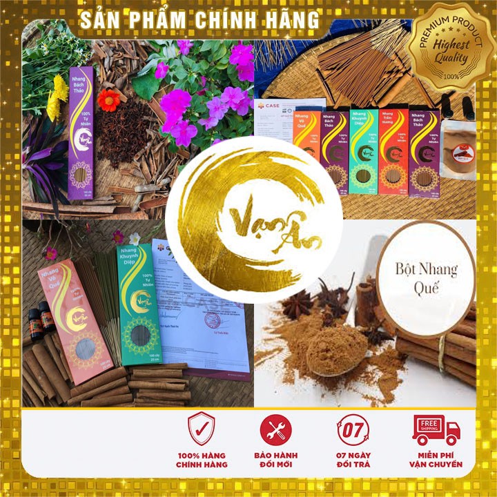 Nhang bột quế Vạn Ân (hộp 160 cây)