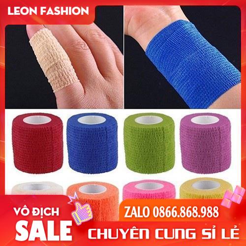 Băng keo thể thao, băng cuốn vải tự dính trấn thương ⚡GlÁ TỐT⚡ bóng đá, bóng chuyền, tennis, cầu lông, bóng bàn