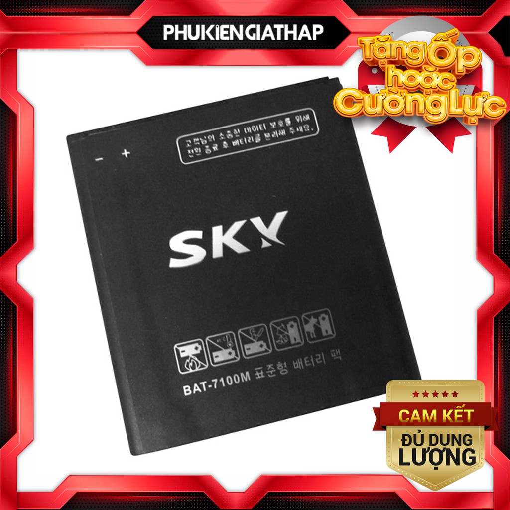 Pin Zin cho Sky A810 A810S (BAT-7100M) - 1780mAh