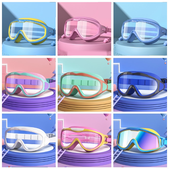 Swimming Glasses Swim Goggles Professional Anti-Fog Uv Protection for Kids Waterproof Eyewear