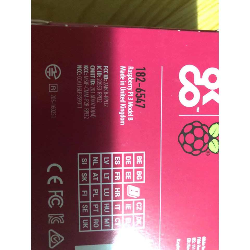 Máy tính Raspberry Pi 3 Model B NEW 2020