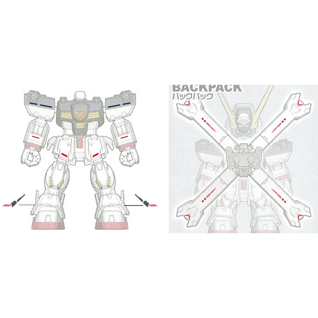 Decal nước SD CS Gundam Crossbone