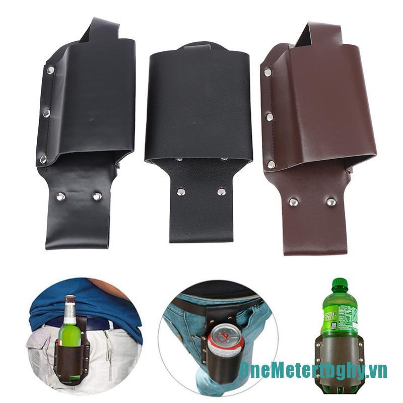 OneMetertbghy❀❀Portable Outdoor Camping Beer Belt Bag Beverage Wine Holster Waist Bottle Holder