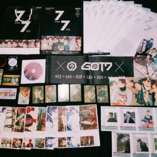 Combo "7 OF 7" của GOT7 (lướt sang phải xem ảnh thật)