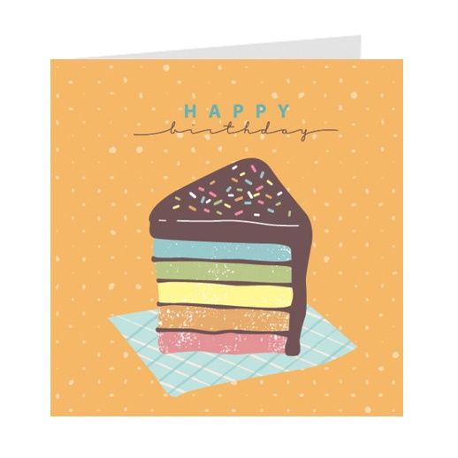 Thiệp sinh nhật Grey, birthday card , thiệp vuông size nhỏ 9x9cm, kèm phong bì, thiệp Việt Nam