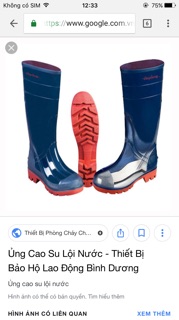 Ủng lội nước cao su mềm