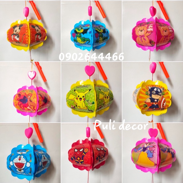 10 Lồng Đèn 5 Mảnh 5D Siêu Đẹp - Lồng Đèn Trung Thu Có Nhạc