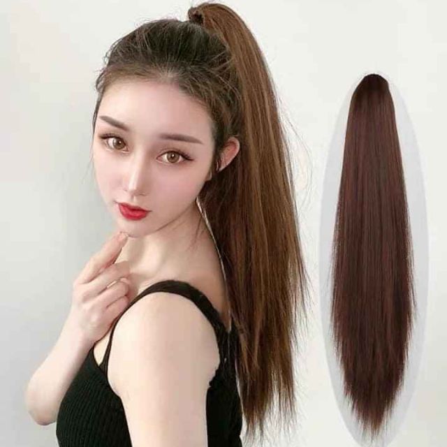 Tóc giả ngoạm thẳng