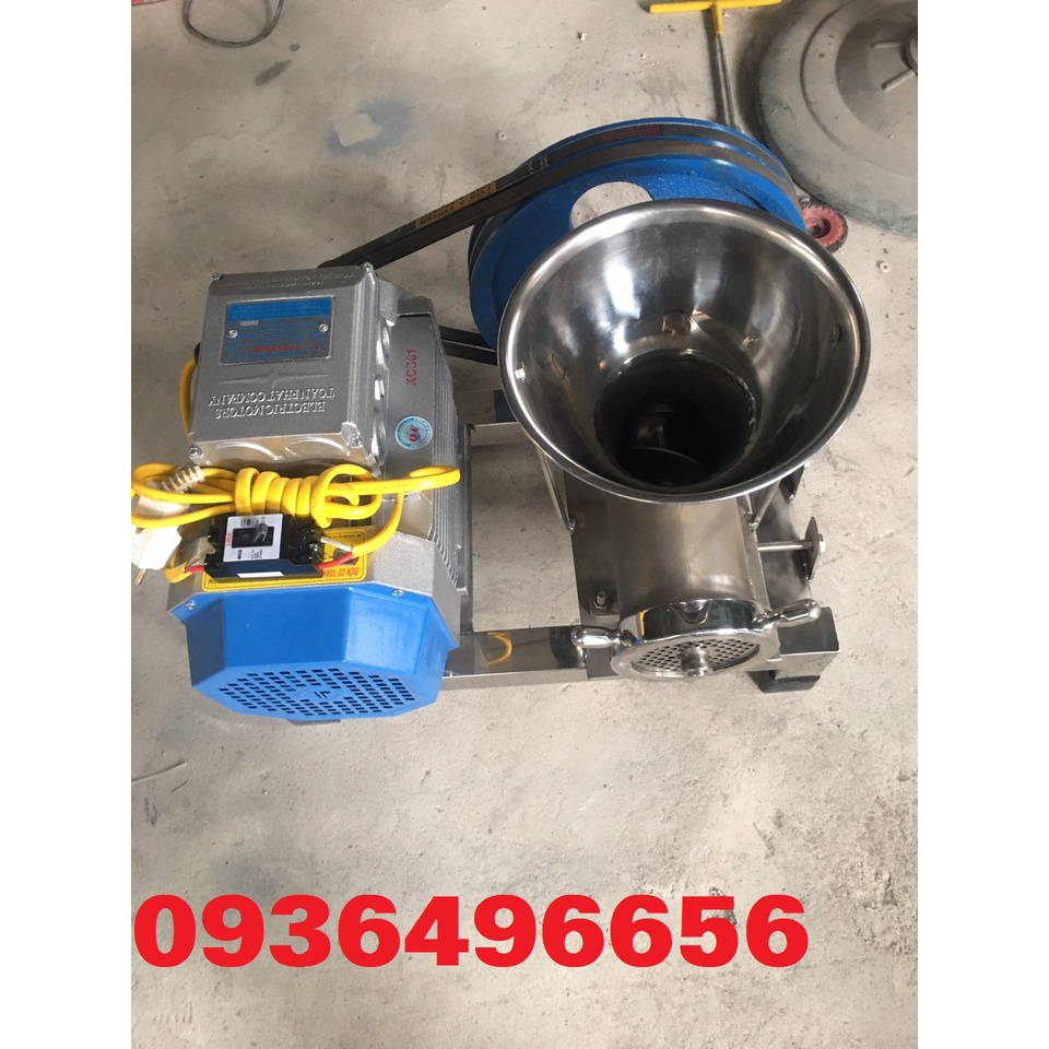 Máy xay xương, xay thịt, xay xôi làm bánh dày cối 12 inox