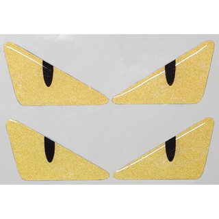 Sticker Đôi Mắt Tam Giác phản quang Fendi