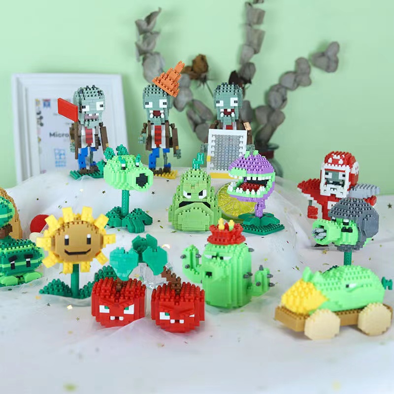 Bộ Đồ Chơi  Mini Hình Plant Zombie Cho Bé