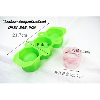 Combo khuôn silion rau cau dòn làm thạc rau cau anh hoàng