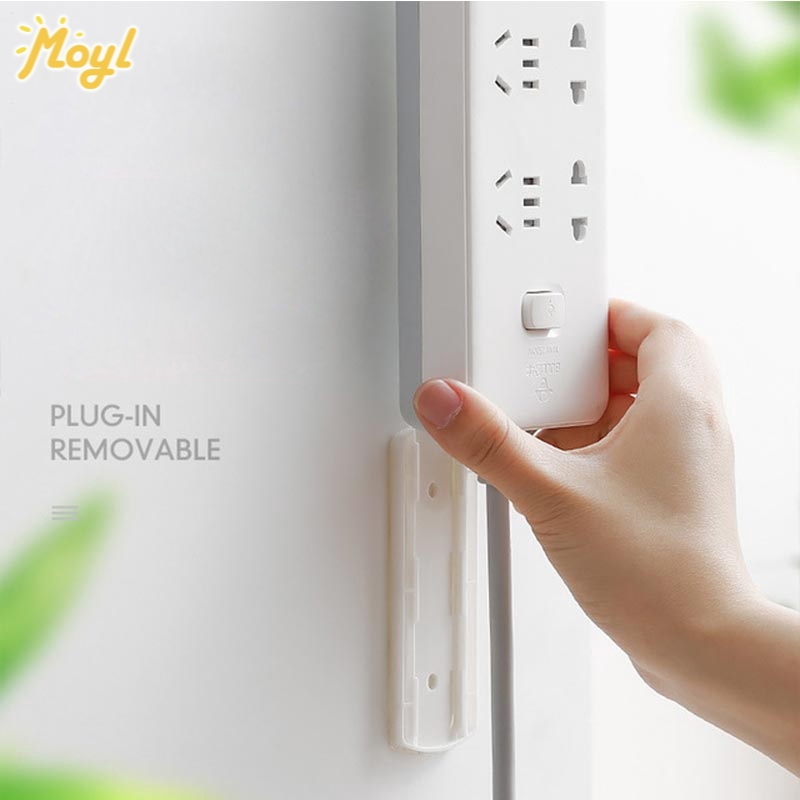 Giá giữ ổ cắm điện dán tường chuyên nghiệp đa năng tiện lợi