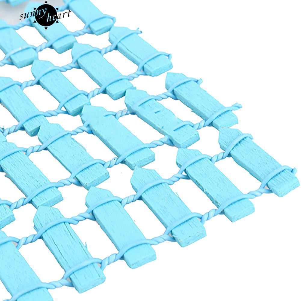 Hàng rào gỗ trang trí nhà búp bê/chậu cảnh đa năng