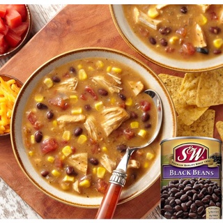 Đậu đen S&W Black Beans 425g