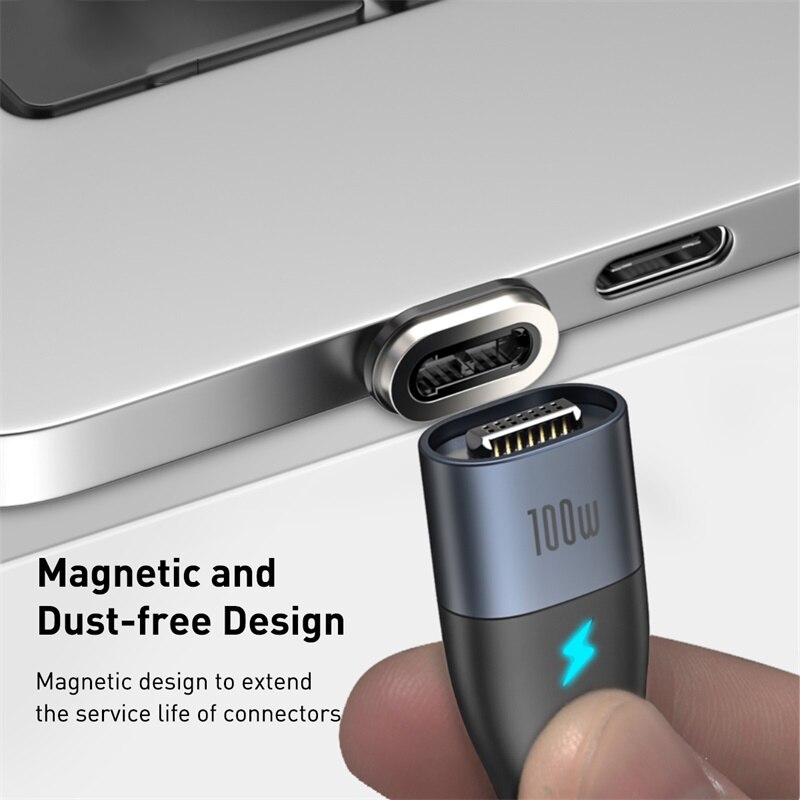 Dây Cáp Sạc Nhanh Baseus PD 100W Chuyển Đổi USB C Sang USB Type C 4.0 Cho Điện Thoại Xiaomi Redmi Note 8 Pro