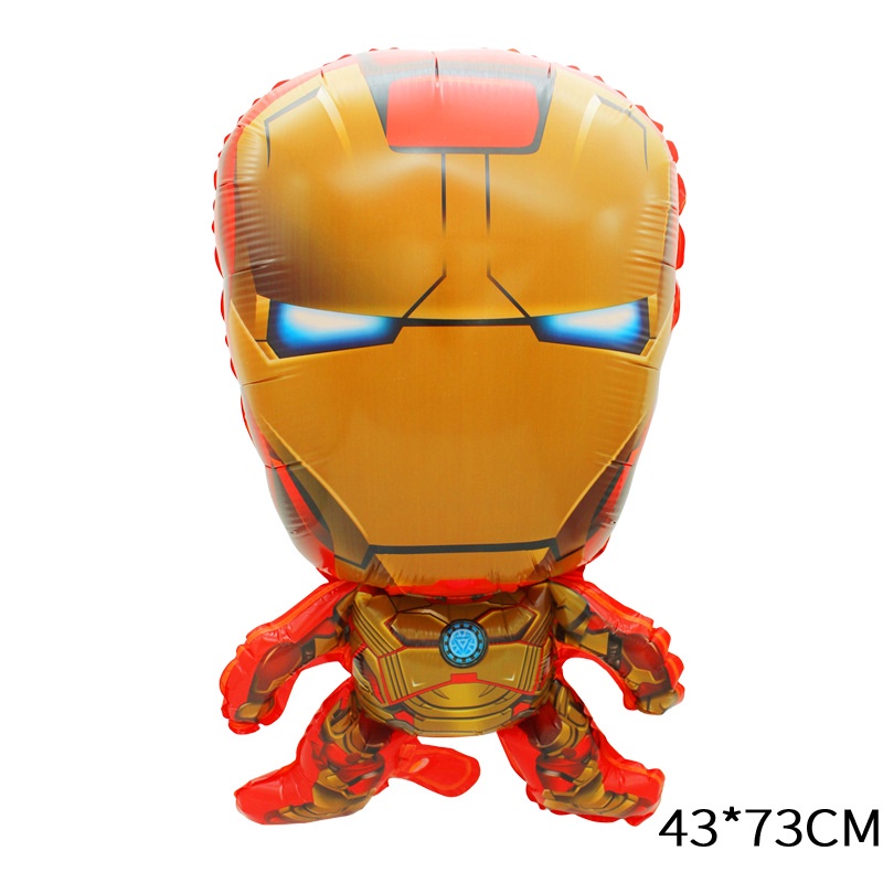 1 Bong Bóng Hình Siêu Anh Hùng 3D Trang Trí Tiệc