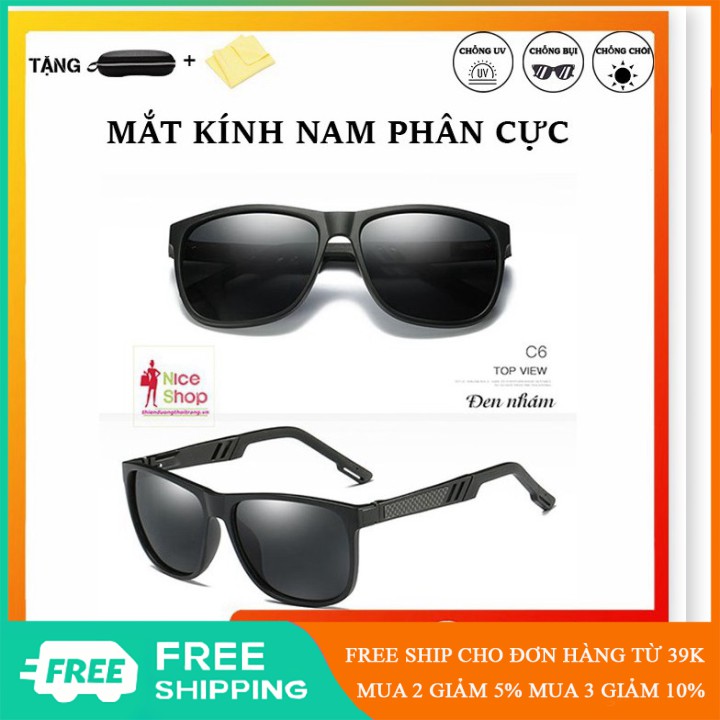 Xả Kho - Mắt kính thời trang gọn bản to chống tia cực tím chống chói kiểu dáng hàn quốc