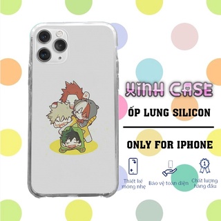 Ốp điện thoại xinh four friend sticker my hero academia cho iphone 5 - iphone 12 mhapod20210045