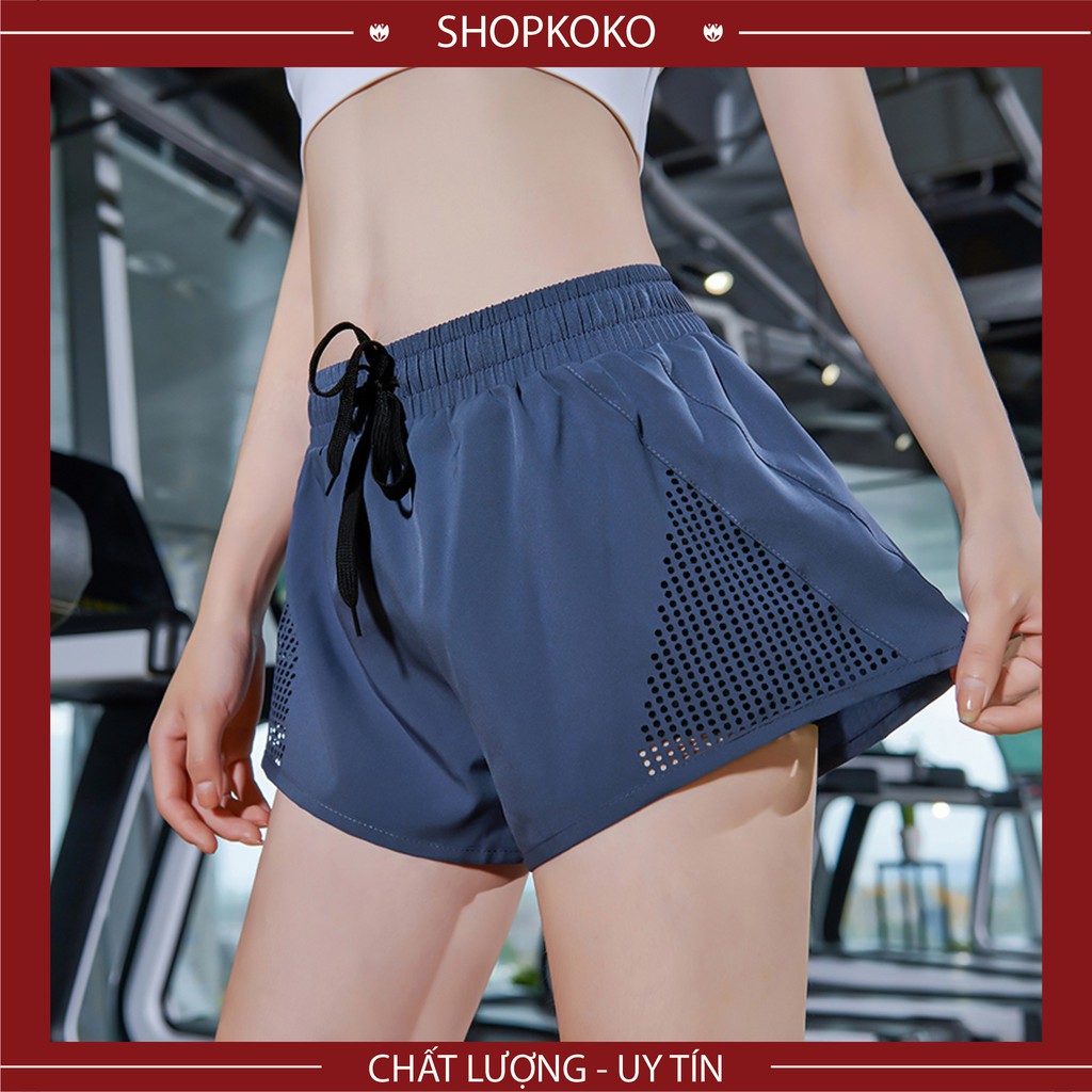 [Mã WASTDEP giảm 5K đơn bất kì] Quần Thể Thao Nữ Ngắn 🌷FREESHIP🌷 DK-035 Quần Đùi Gym Nữ Chất Lượng Cao Siêu Thoáng Mát