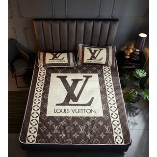 Chiếu điều hoà tencel mủ cao su non 5D mẫu lv 1m8x2m thương hiệu loại 1