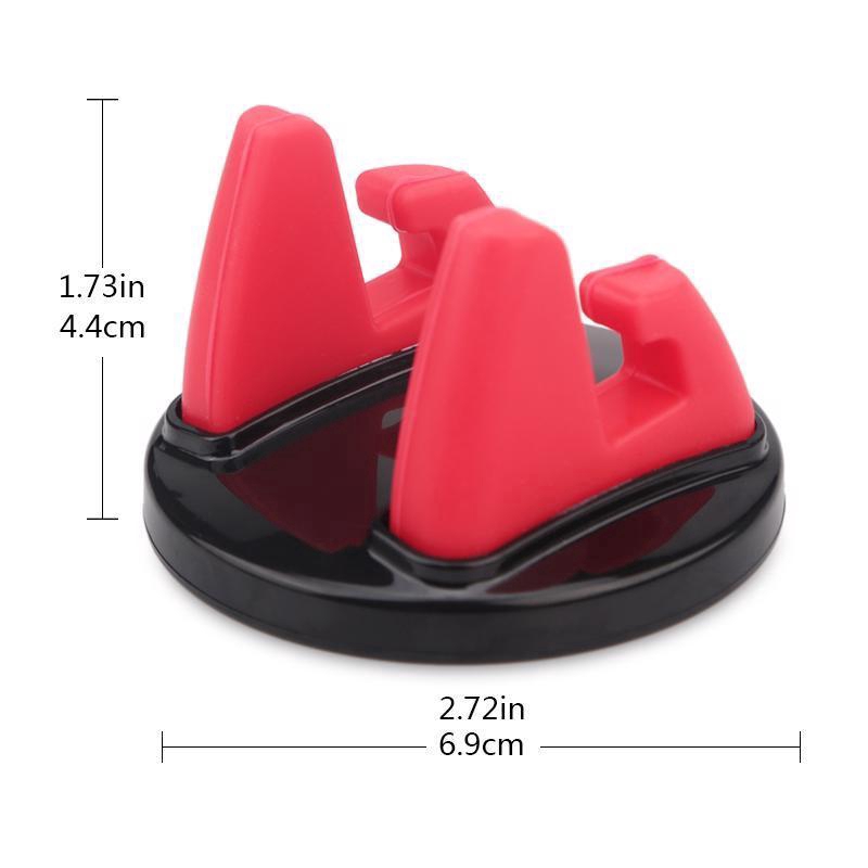 Phone Holder Universal Car Rotatable Soft Silicone Anti Slip Mat Phone Mount