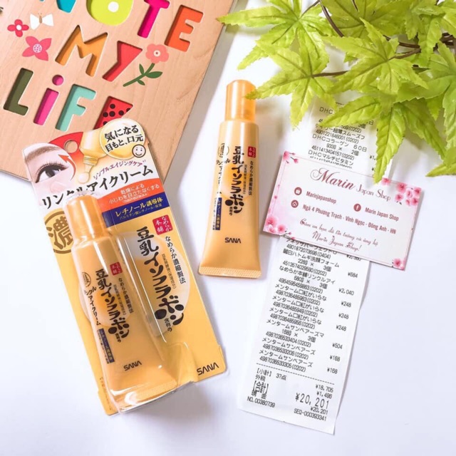 (MiNi) Kem dưỡng mắt Sana Nameraka Wrinkle Eye Cream Nhật Bản chính hãng | BigBuy360 - bigbuy360.vn