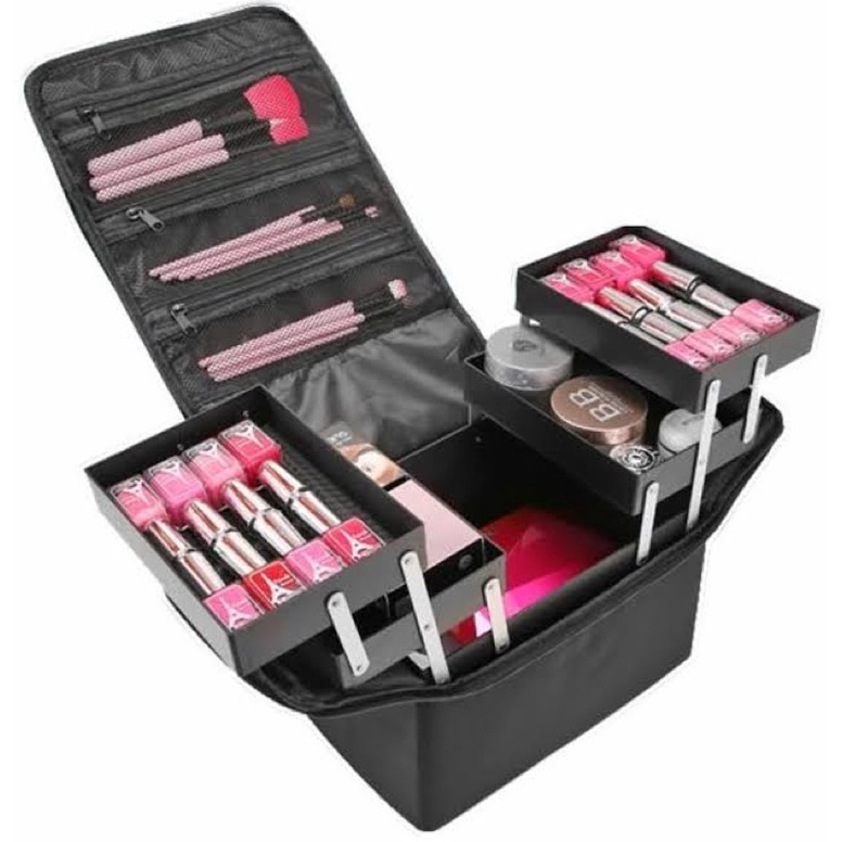 Cốp vải đựng đồ nail - mi phun xăm rẻ bền tiện lợi ( còn màu đen )