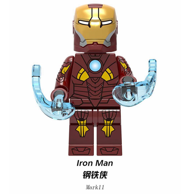 Set 8 Mô Hình Lắp Ráp Lego Biệt Đội Siêu Anh Hùng Avengers 4