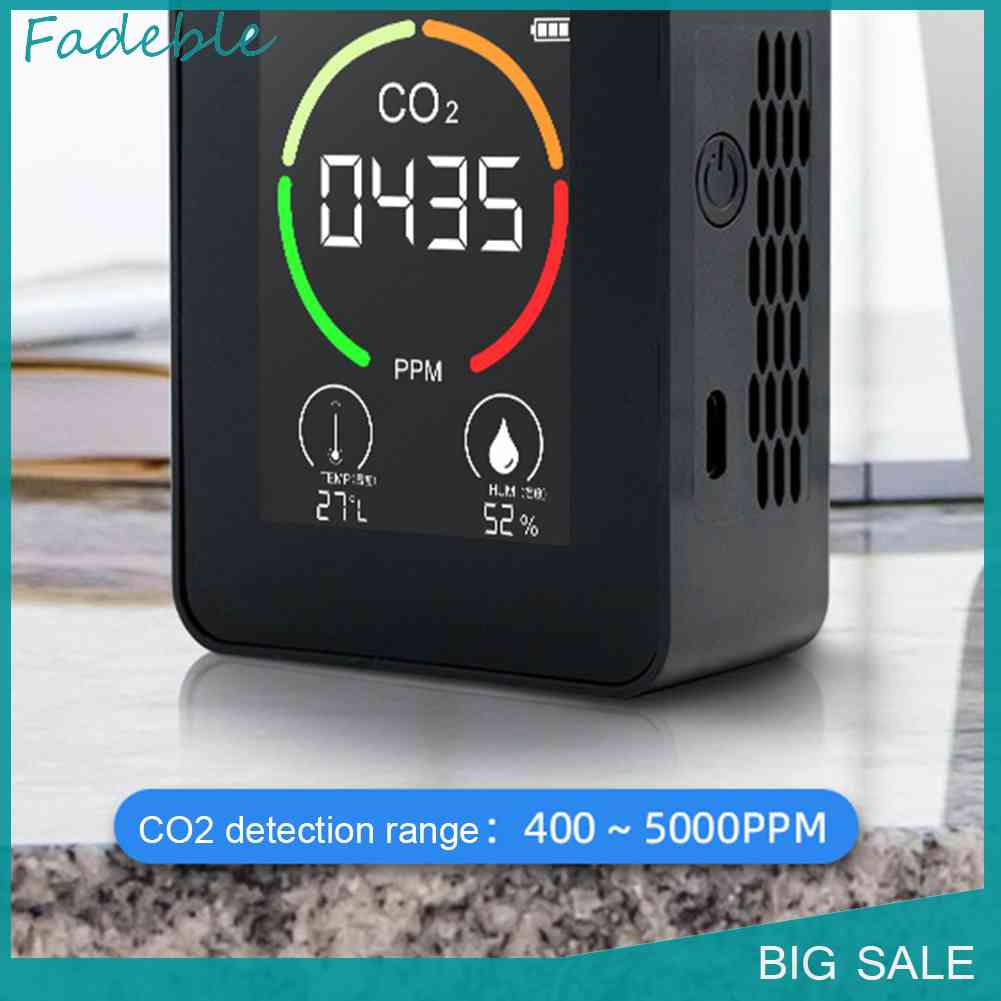 Máy Đo Độ Ẩm / Nhiệt Độ Không Khí CO2