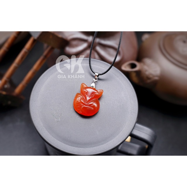 Thanh lý mặt Hồ Ly mã não đỏ