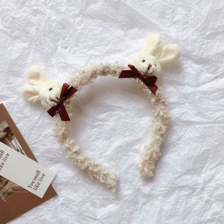 Cài tóc chú gấu tuyết trắng cute cho bạn gái- bé gái