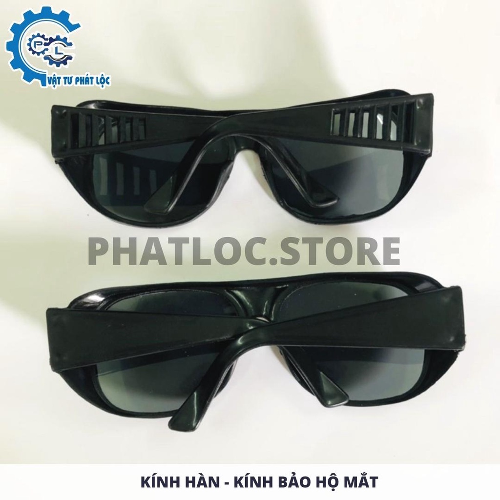 Kính bảo hộ đen - Kính hàn - Kính bảo vệ mắt