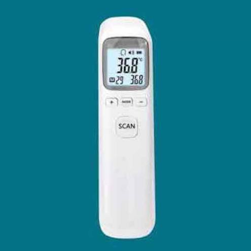 Máy Nhiệt Kế Đo Trán Hồng Ngoại Điện Tử Infrared Thermometer CK- T1803/CK-1502, Súng Bắn Nhiệt Độ Đo Tai Cho Bé