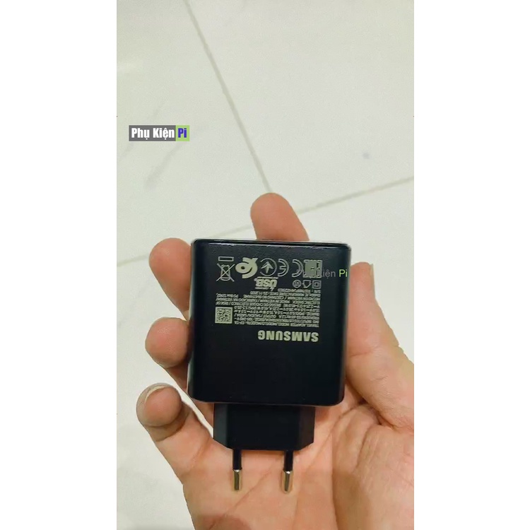Bộ Sạc Nhanh Samsung 45W Chuẩn PD Cho S21 Ultra / S21 / S21 Plus - Hàng Chính Hãng