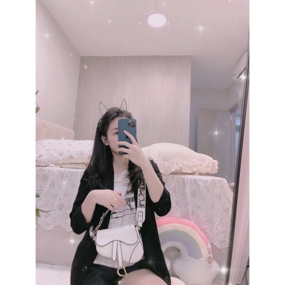 Túi xách đeo chéo nữ yên ngựa đior đẹp đi chơi thời trang cao cấp cá tính dây đeo bản to (giá sỉ - ảnh thật ) kam kết
