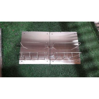 Giỏ inox treo tường để tạp trí sáng tạo