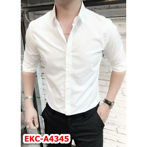 Áo Sơ Mi Nam Dài Tay Chất Lụa Thái Chống Nhăn hàng VNXK giá góc tận xưởng cạnh tranh
