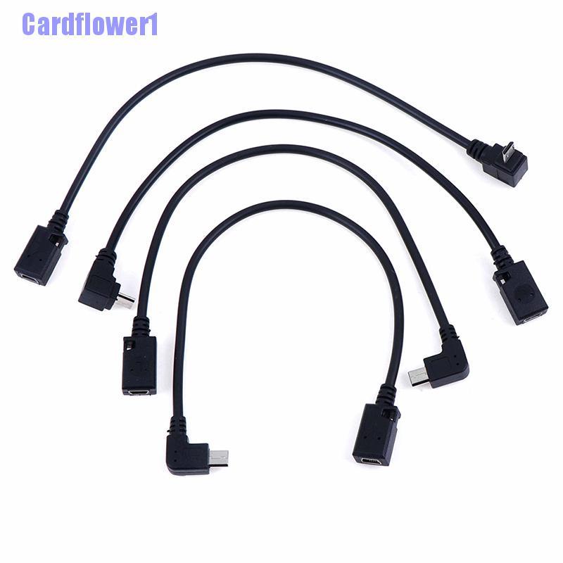 Dây Cáp Chuyển Đổi Micro Usb Sang Mini Usb 90 Độ Chuyên Dụng