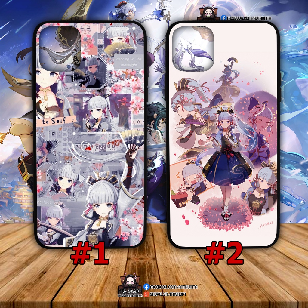 Ayaka Genshin Impact - Ốp Lưng Anime Xiaomi Redmi Note 11 11s 10 10s pro 5g 9 9c 9s 8 pro 11T Pro 12 Pro 11 12