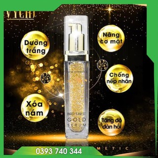Serum dưỡng da tinh chất vàng gold bird's nest serum - serum vàng tinh chất 24k/serum dưỡng da