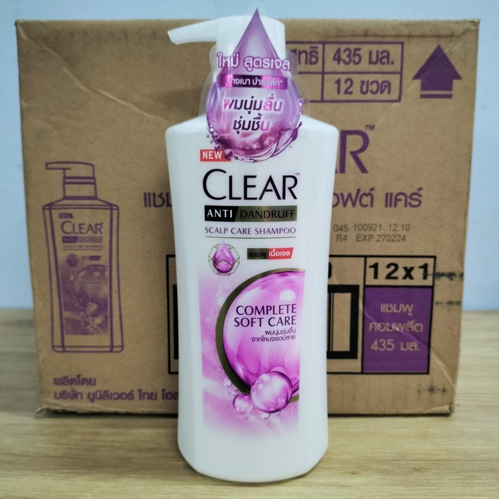 Dầu Gội Dầu Clear Men/Clear Bạc Hà Thái Lan 450ml / 480ml