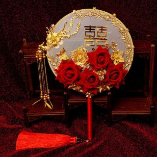Quạt tròn cổ trang