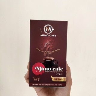 Cà phê pha phin cafe phin Mimo coffee 406 200g blend arabica robusta 46