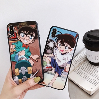 Compatible For Xiaomi Redmi Note 12 11 Pro 5G 11S 10 Pro 10S 10 5G 9S 8T 9 8 7 6 5 Pro 5A Prime 4 4X Ốp điện thoại tpu mềm hình thám tử conan cho