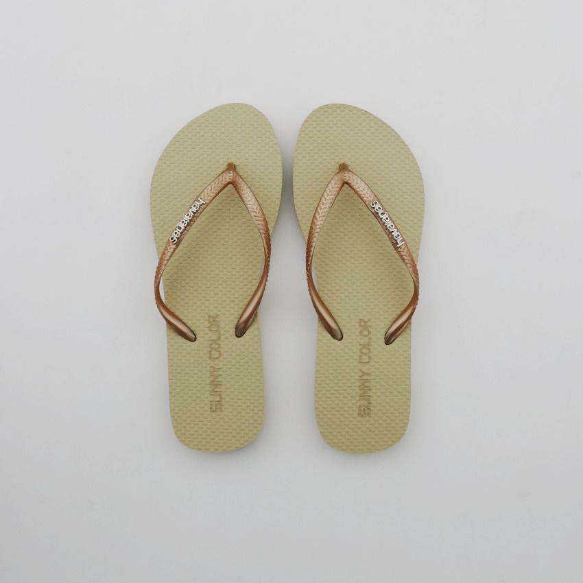 Havaianas Dép sandal kim loại nhiều màu sắc thời trang cho nữ