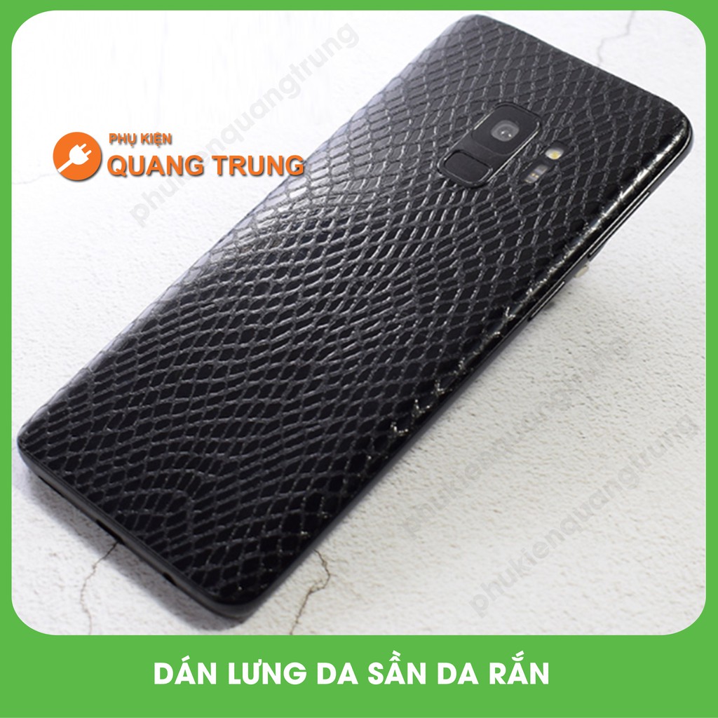 Dán Lưng Skin Giả Vân Da Rắn Dành Cho Galaxy S7,S7edge,S8,S8plus,S9,S9plus,note5,note7,Note8,Note9