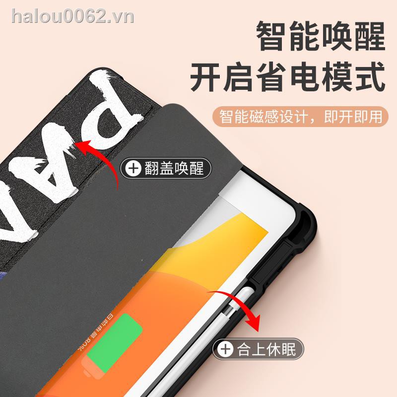 Bao Da Nắp Gập Có Ngăn Để Thẻ Cho Ipad 10.2 Air4 Ipadpro12.9 Pro 11-inch Mini