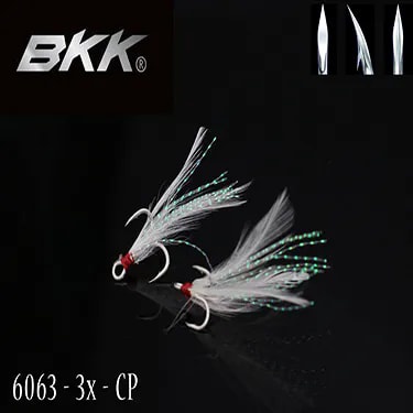 Lưỡi lông ba tiêu BKK gắn mồi giả